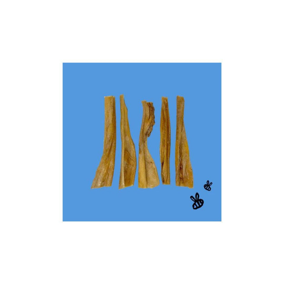 Honey I'm Home Buffalo Collagen Strips - 6 in Natural Dog Chew, 50-Count