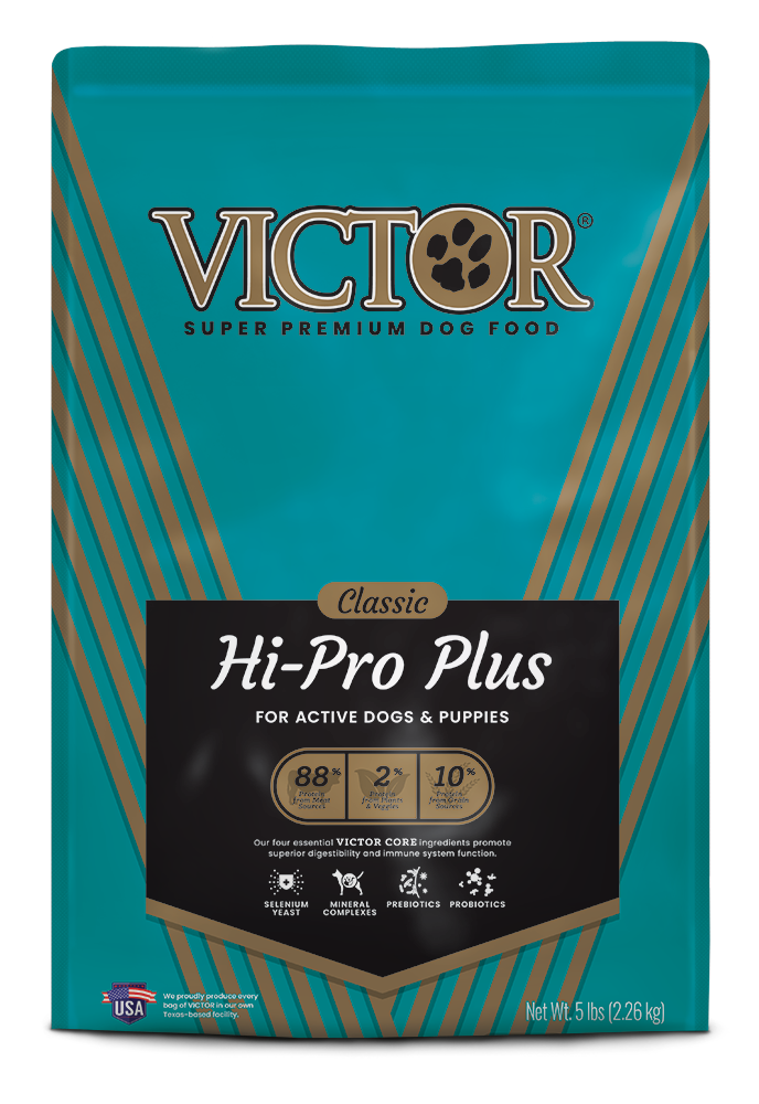 Victor Super Premium Dog Food Classic Hi Pro Plus Dry Dog Food Beef 5lb