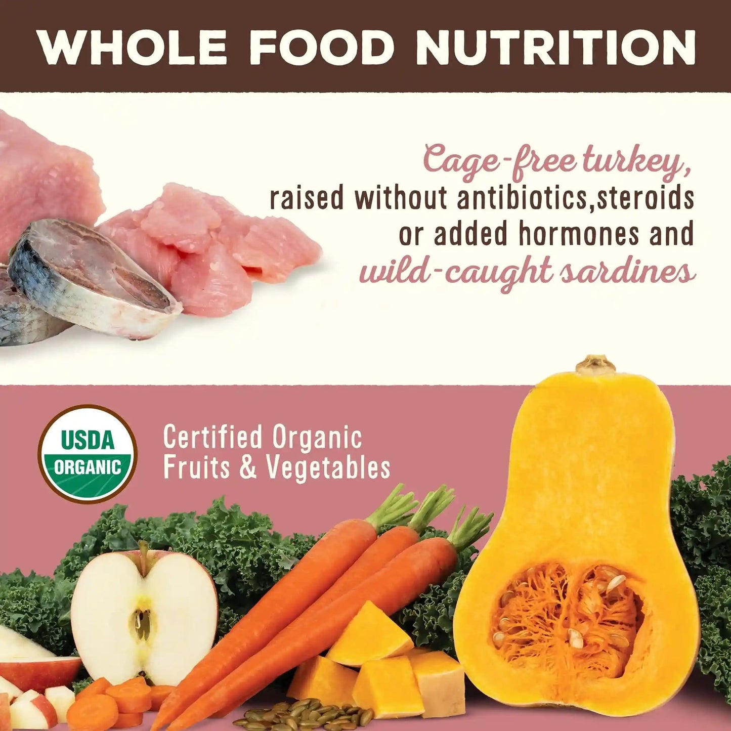 Primal Pet Foods Freeze-Dried Dog Food 14 oz. Turkey/Sardine