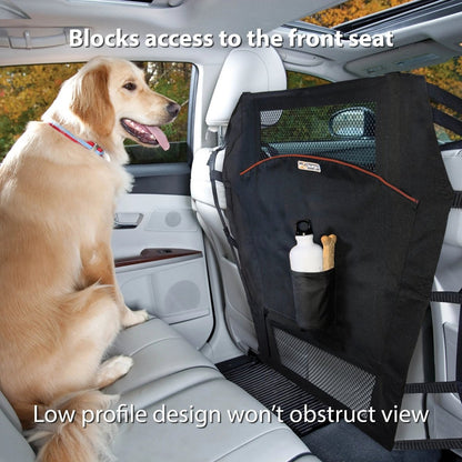 Kurgo Dog Backseat Barrier Black - Pets Perfect