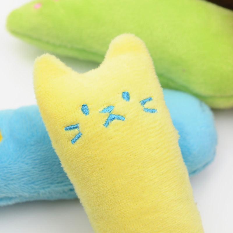 Furry Fun Interactive Catnip Toy Set - Keep Your Kitty's Teeth Sharp And Happy! - Pets Perfect