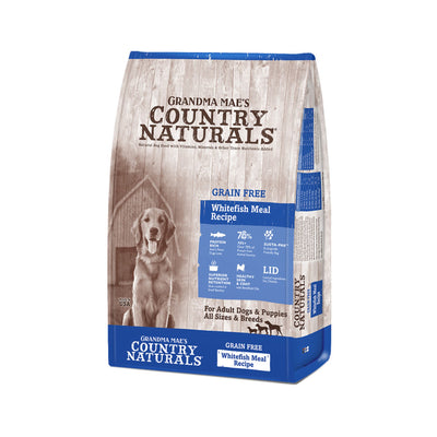 Grandma Maes Country Naturals Grain Free Fish Dog Food 4 lb