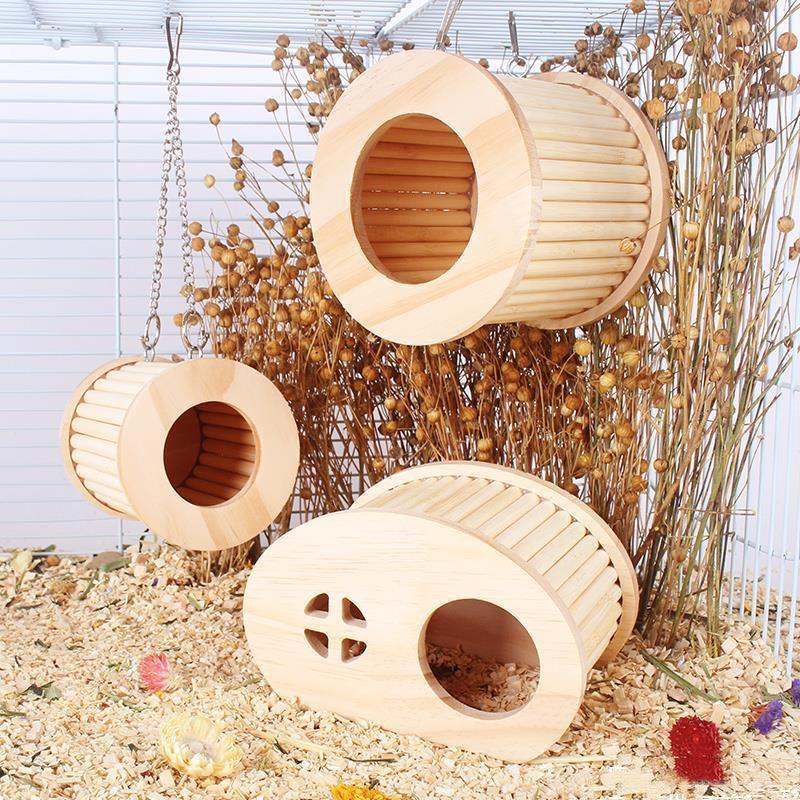 Wooden Animal Hideout: Cozy Retreat For Small Pets - Pets Perfect