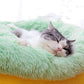 Luxury Plush Winter Nest: Cozy And Stylish Pet Bed For Deep Sleep - Pets Perfect