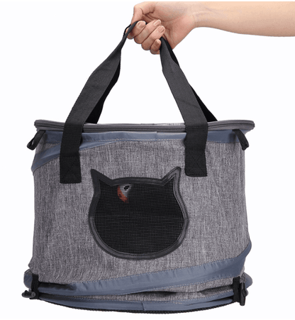 Foldable Pet Adventure Carrier: The Ultimate Travel Companion For Cats And Dogs - Pets Perfect