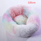 Cozy Haven: Luxurious Round Pet Bed For Winter Comfort - Pets Perfect