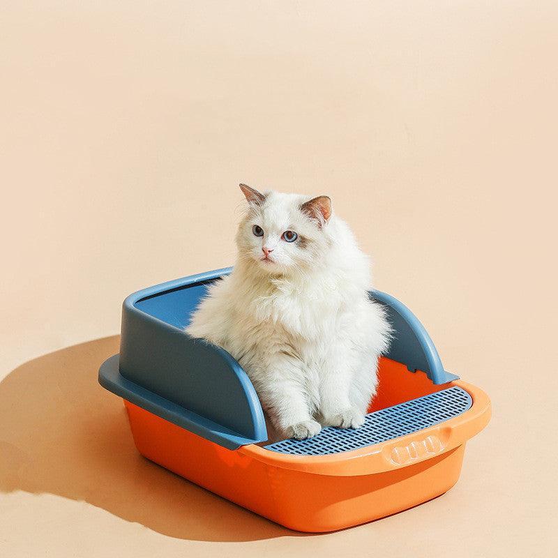 Fully Enclosed Cat Litter Box - The Ultimate Cat Kennel - Pets Perfect