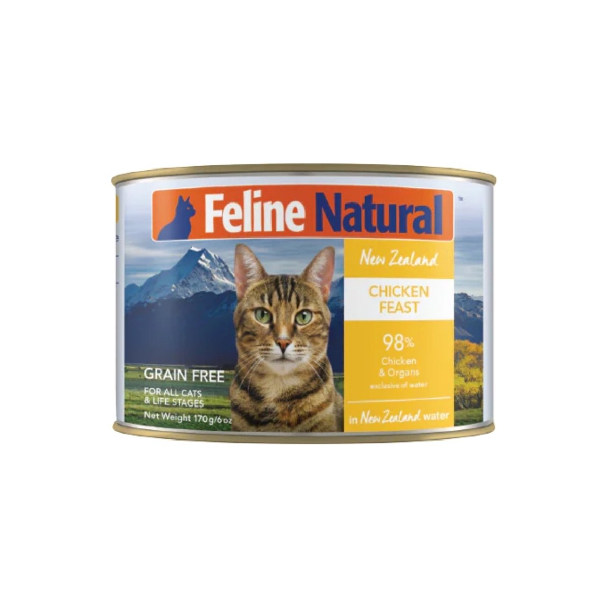 Feline Natural Canned Chicken Feast 6oz. (Case of 12) - Pets Perfect