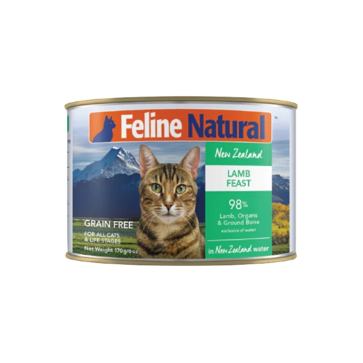 Feline Natural Canned Lamb Feast 6oz. (Case of 12) - Pets Perfect