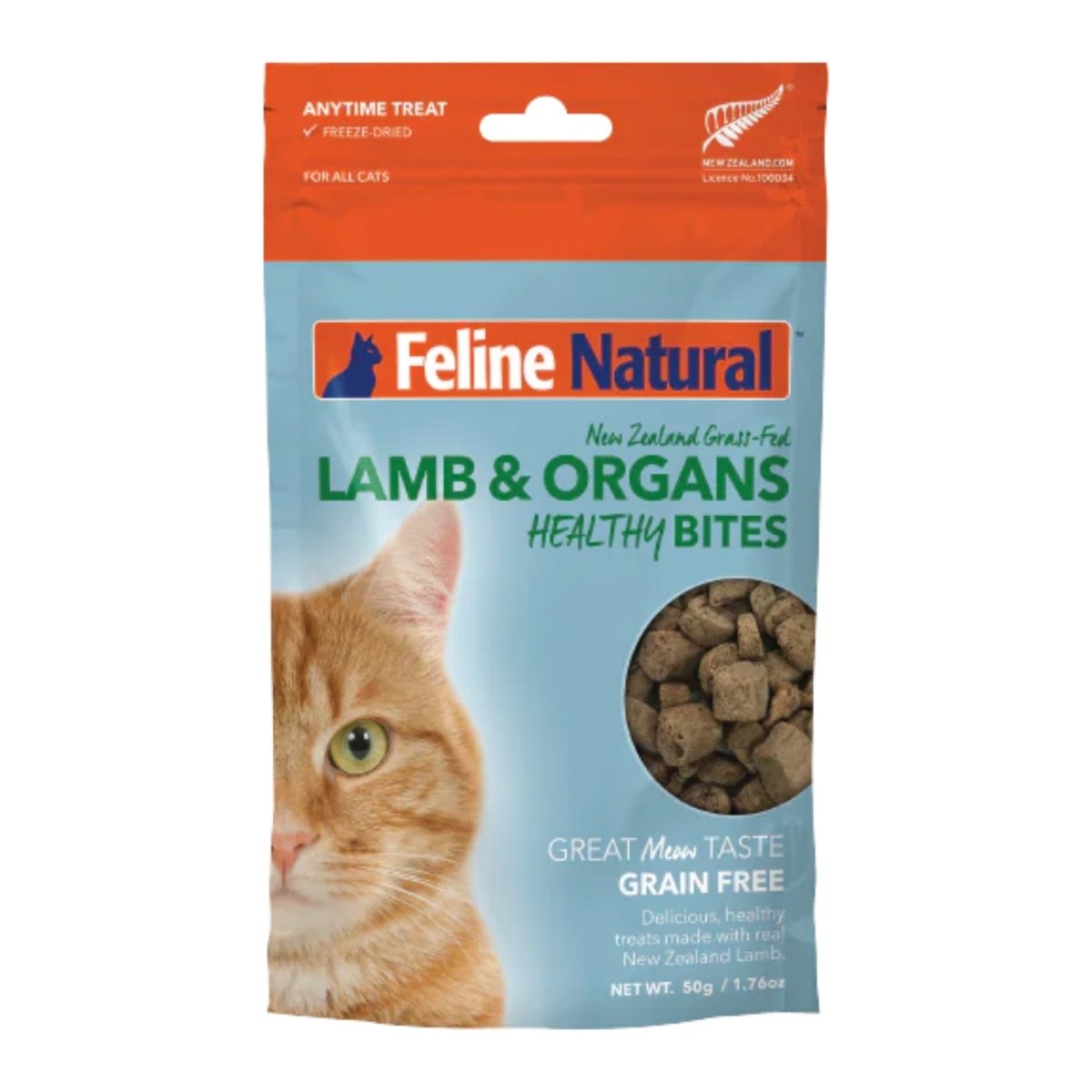 Feline Natural Cat Freeze - Dried Healthy Bites Lamb 1.76oz. - Pets Perfect