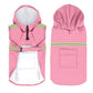 Reflective Waterproof Dog Raincoat - Safety Jacket with Pocket & Velcro - Pets Perfect