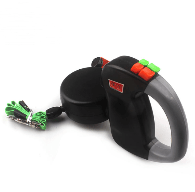 Ultimate Freedom Retractable Dual Pet Dog Walking Leash - Pets Perfect