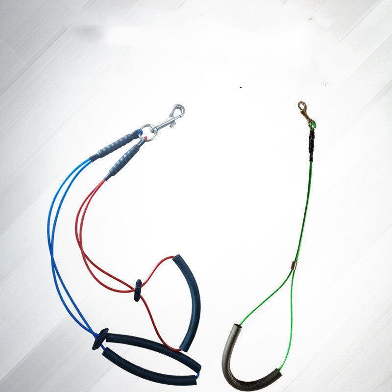 Dog Grooming Wire Rope Lanyard - Steel Fixed Suspender for Grooming Tables - Pets Perfect