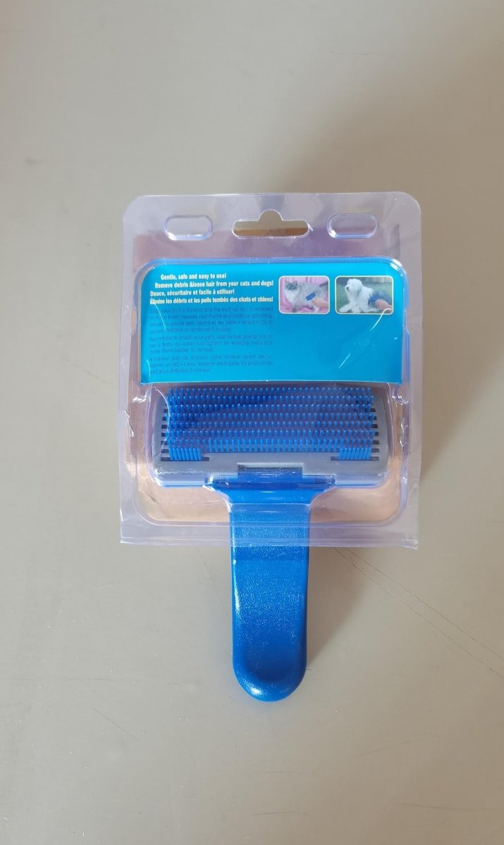 FurBuddy Self - Cleaning Dog Grooming Comb - Deshedding and Massage Tool - Pets Perfect