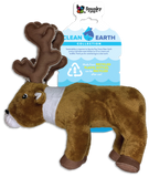 Eco-Friendly Dog Plush Toy - Recycled Plastic Squeaker Toy for Dogs Made from Water Bottles