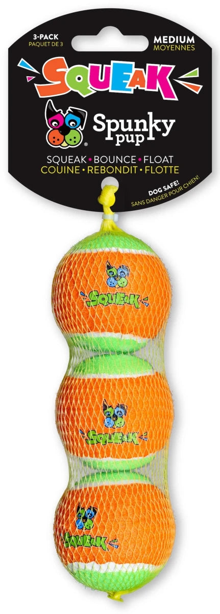 Squeaky Tennis Balls - Pets Perfect