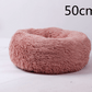 Cozy Haven: Luxurious Round Pet Bed For Winter Comfort - Pets Perfect