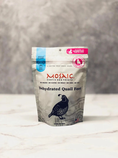 USA Dehydrated Quail Feet - Pets Perfect