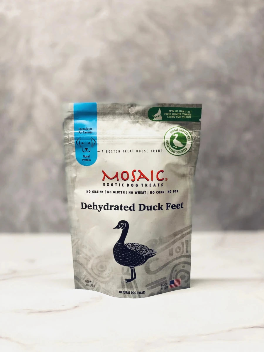 USA Dehydrated Duck Feet - Pets Perfect