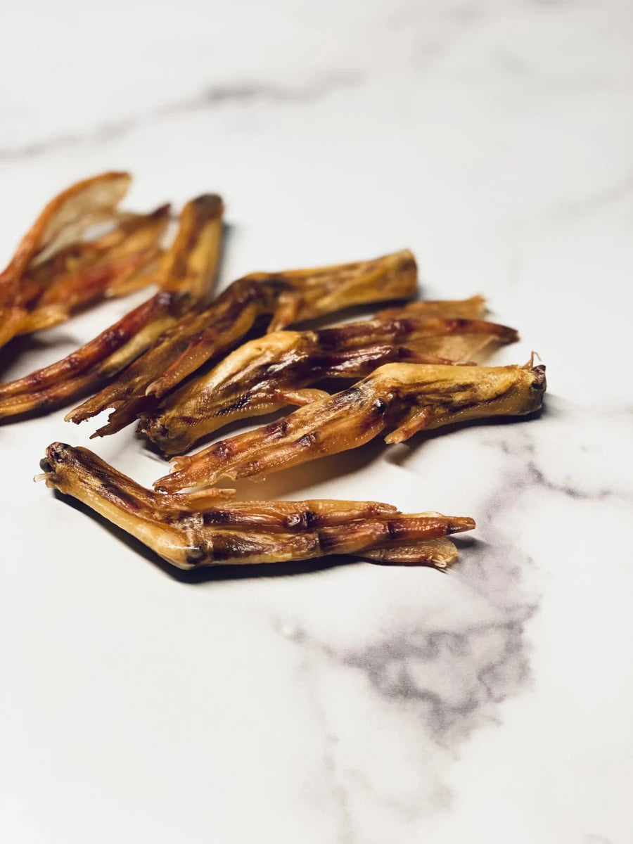 USA Dehydrated Duck Feet - Pets Perfect