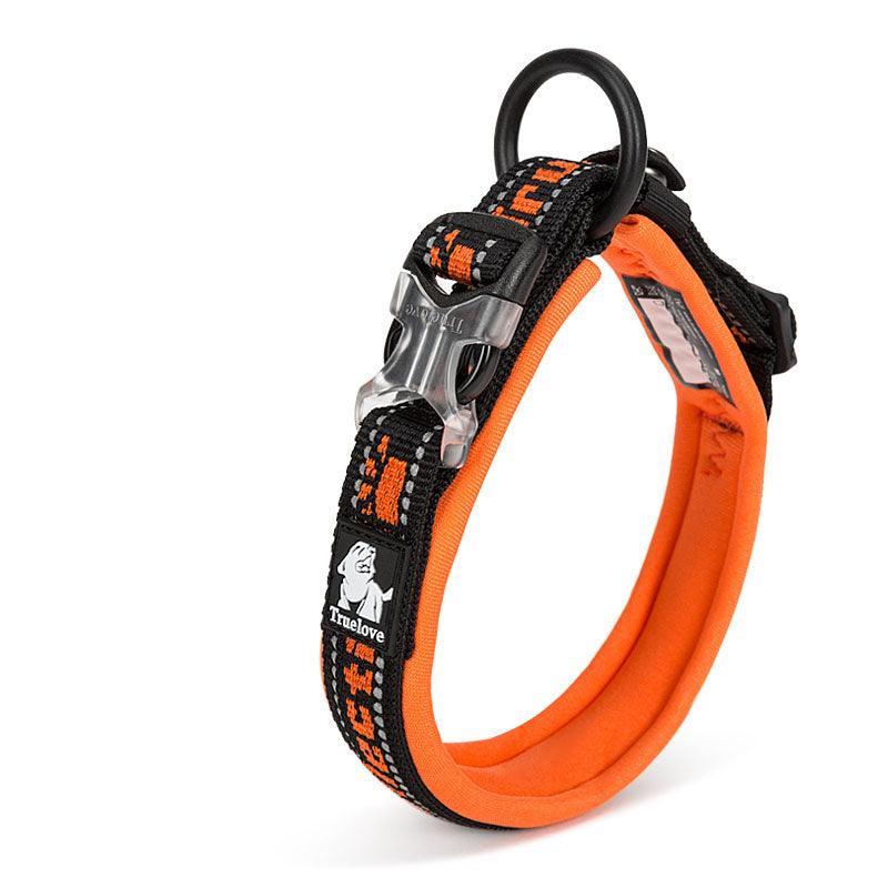 Ultimate Comfort Dog Training Collar - Durable Nylon Collar for Large Dogs - Pets Perfect