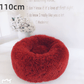 Cozy Haven: Luxurious Round Pet Bed For Winter Comfort - Pets Perfect
