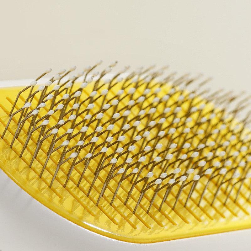 Capsule Design Massage Comb - Hair Removal & Detangling Brush for Dogs - Pets Perfect