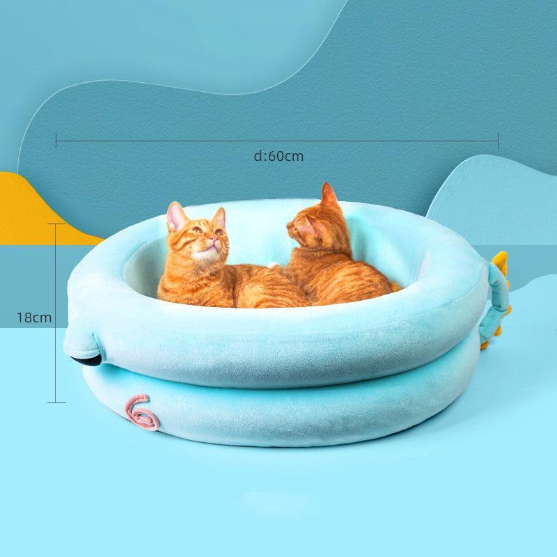 Winter Cozy Cat And Dog Bed - Ultimate Comfort For Your Furry Friend