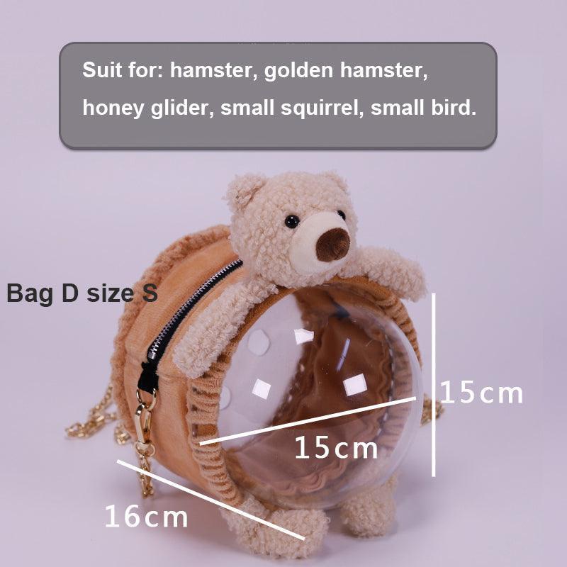 Pet Paradise Portable Hamster Cage - Travel Carrier with Going Out Bag for Small Pets - Pets Perfect