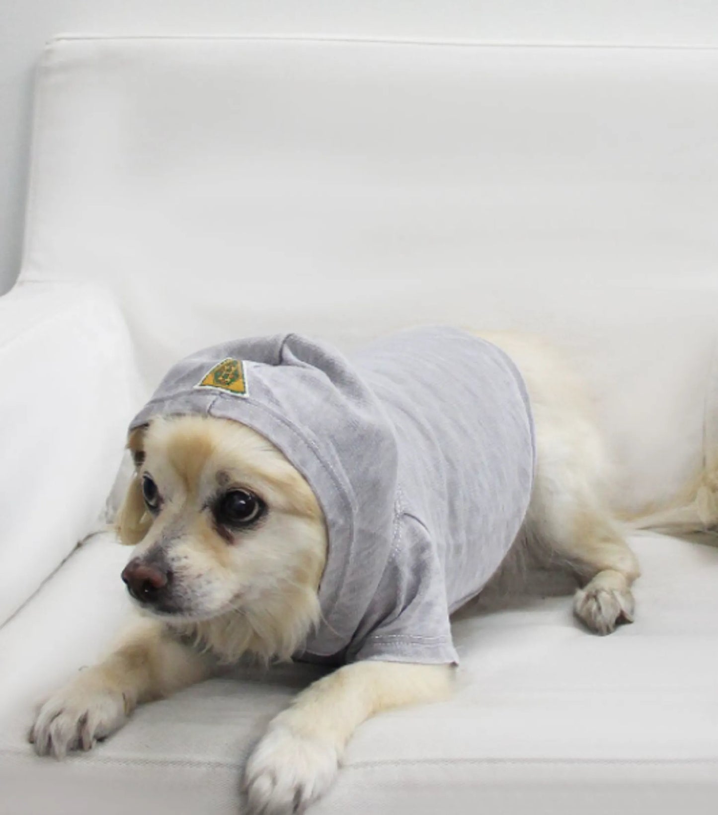 Doggy Hoodie French Terry - Outer Stitch Detail for Dogs and Cats