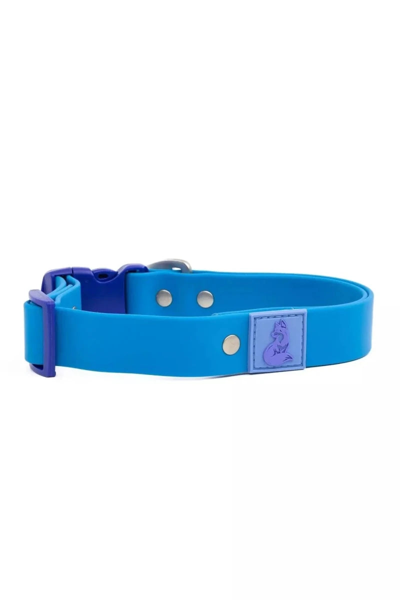 Dockside Adventures Waterproof Dog Collar, Candy Blue / Ultramarine/20 - 26, view 5