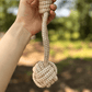 Knotty Pawz Forest Knot Hemp Rope Tug Toy with Handle - Eco - Friendly 12.5" Tug for Medium & Large Dogs - Pets Perfect