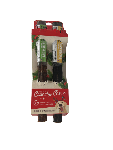 Etta Says Premium Crunch Dog Chews (Deer & Duck)