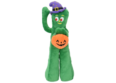 Gumby Plush Witch with Pumpkin 10 in