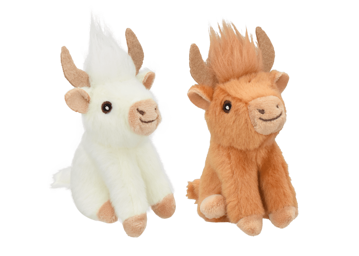 Multipet Highland Cow Cat Toy - Pets Perfect