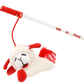 Multipet Lamb Chop® Cat Wand w/ Refillable Catnip 12" - Pets Perfect