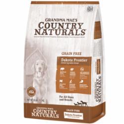 Grandma Mae's Country Naturals Grain-Free Dry Dog Food Dakota Frontier Buffalo, 9 oz each, Case of 18