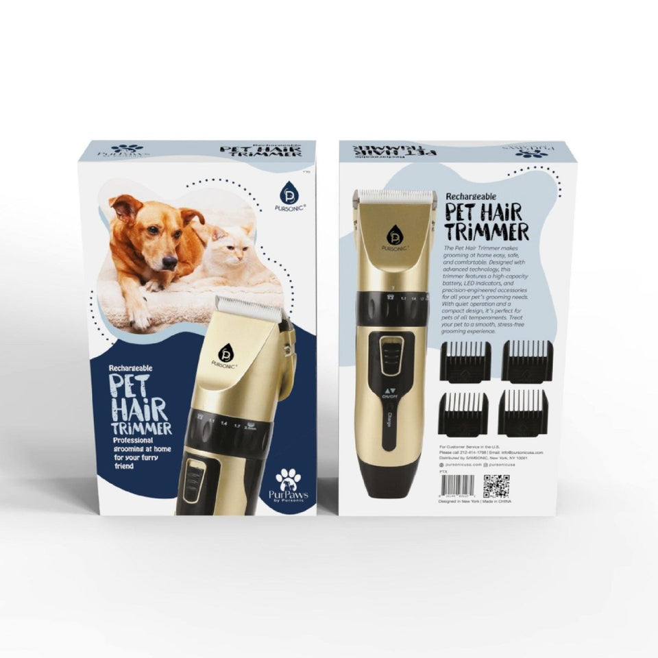 Pursonic Rechargeable Pet Hair Trimmer, view 4