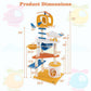 Aviation - Themed Cat Tree - 70" Tall Helicopter Tower with Multi - Level Platforms - Pets Perfect
