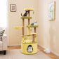 Large Avocado Cat Tree Multi - level Cat Tower with Private Condo - Green - Pets Perfect