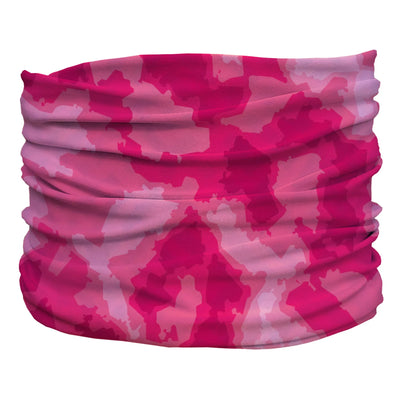 Crazy About Pink Pup Scruff - Slip-On Dog Neck Scarf, TEENY/1