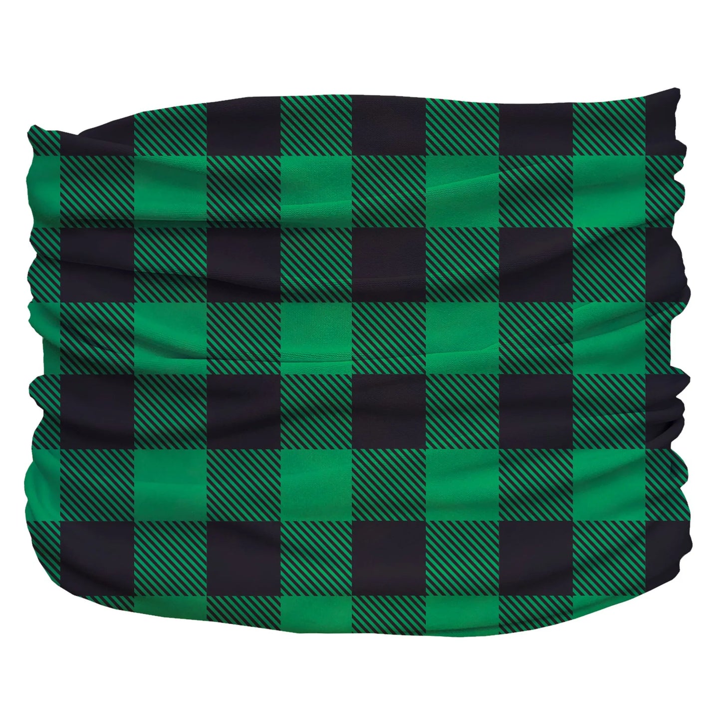 Buffalo Plaid Pup Scruff - Slip-On Dog Neck Scarf