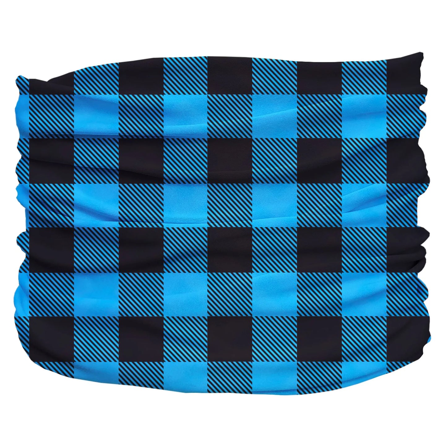 Buffalo Plaid Pup Scruff - Slip-On Dog Neck Scarf