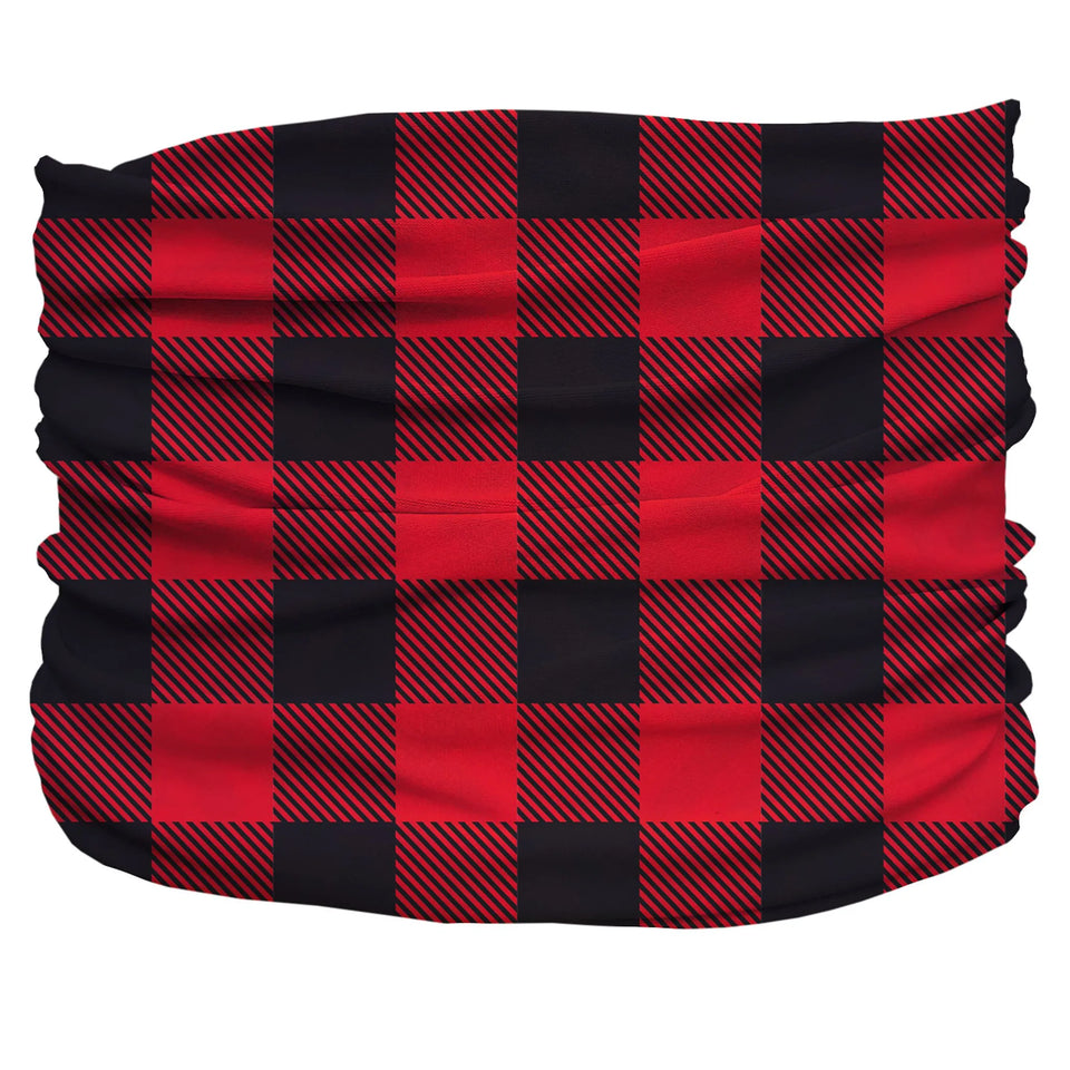 Buffalo Plaid Pup Scruff - Slip-On Dog Neck Scarf, view 44
