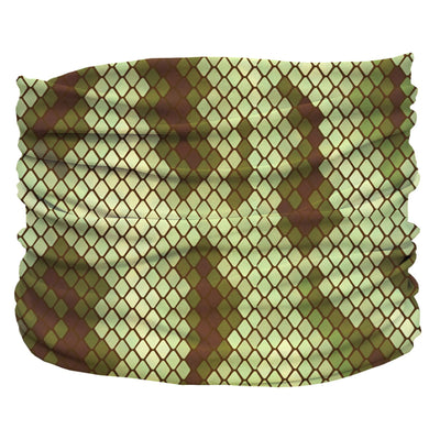 Slither Pup Scruff - Slip-On Dog Neck Scarf, Green/TEENY