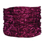 Abstract Pup Scruff - Dog Neck Scarf in Blue & Merlot