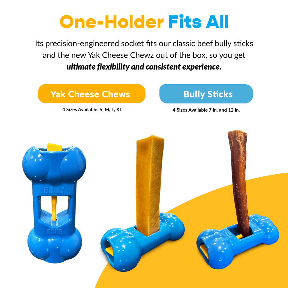 Mighty Chewz - Long-Lasting Yak Cheese Dog Chew with Holder, 4 ct, view 4
