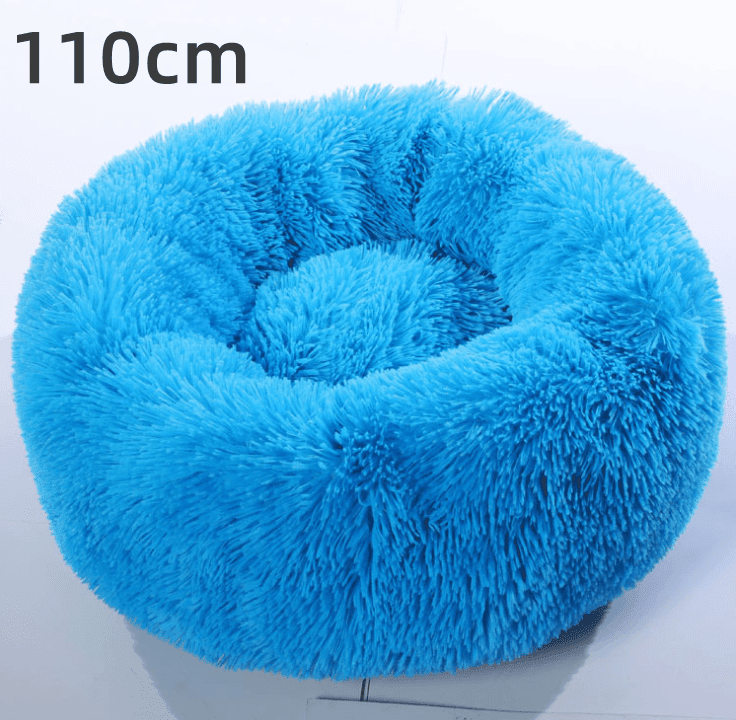 Cozy Haven: Luxurious Round Pet Bed For Winter Comfort - Pets Perfect