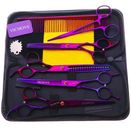 Dog Hugs Cat PrecisionPro Pet Grooming Clippers - Professional Stainless Steel Scissors for Dogs - Pets Perfect