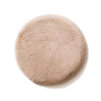 Premium Rabbit Velvet Round Cat Mat - Soft Comfort Resting Pad For Cats - Pets Perfect